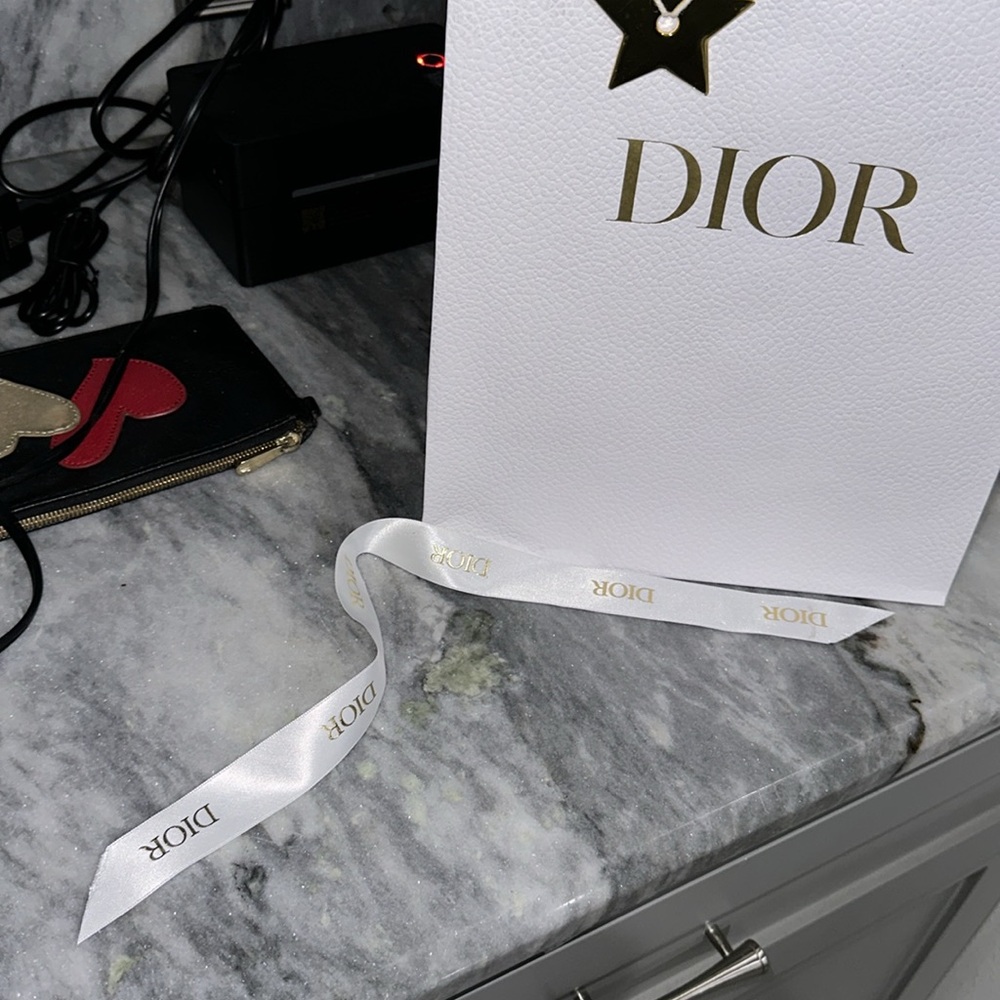 Dior Purchase Bag with Ribbon - Picture 5 of 6